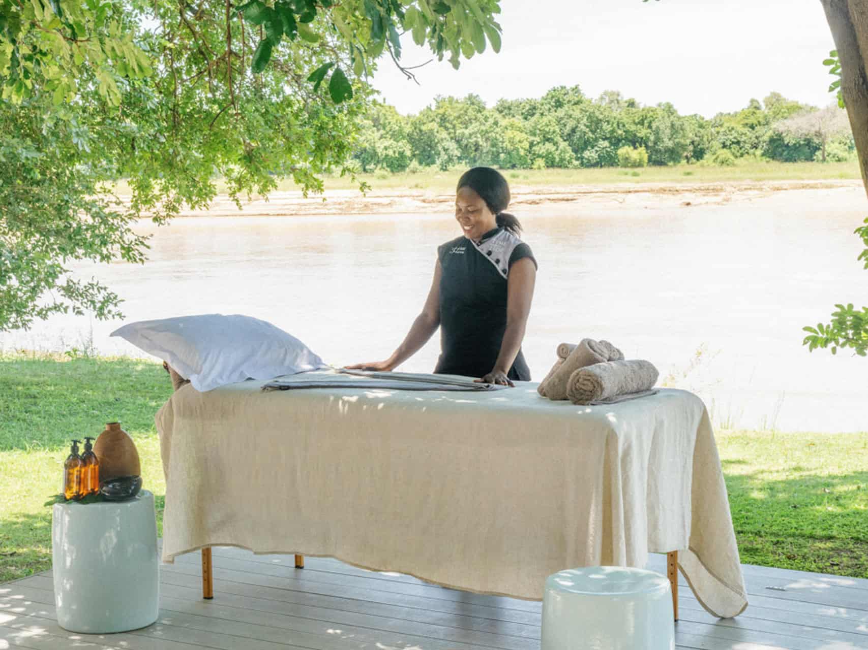 Spa Treatment Chinzombo Time + Tide Safari South Luangwa