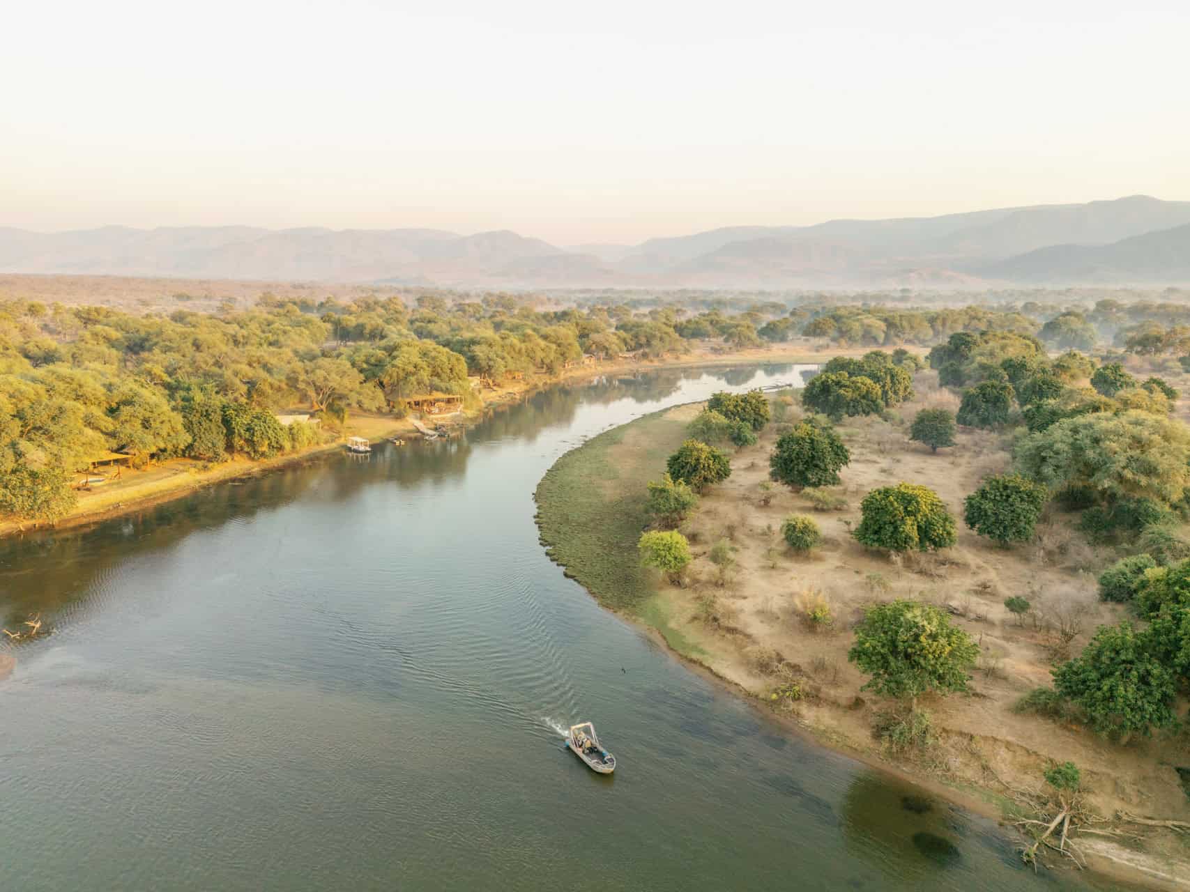 A boating safari with Time + Tide in the Lower Zambezi, Zambia